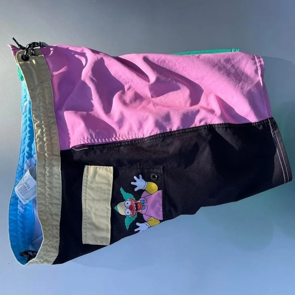 Billabong x The Simpsons multi-coloured board shorts